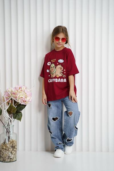 Футболка Ariamo (116-140) A12 red (лето)