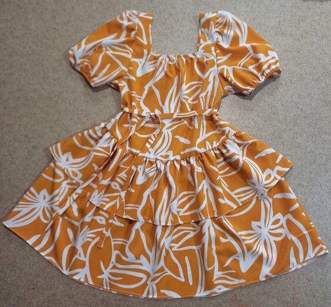 Платье Ariamo (122-146) A28 yellow (лето)