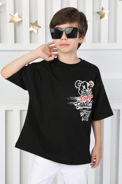 Футболка MMZ (5-9) M299 black (лето)