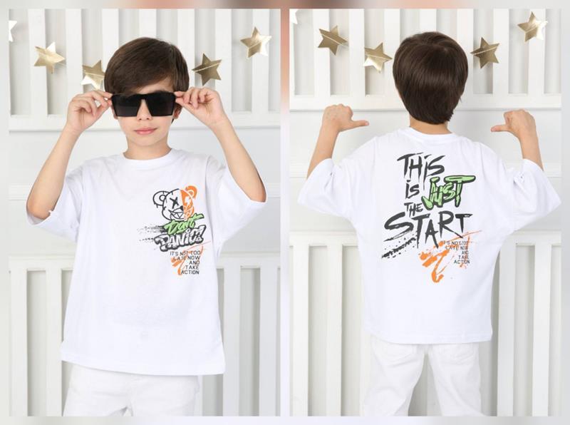 Футболка MMZ (5-9) M301 white (лето)