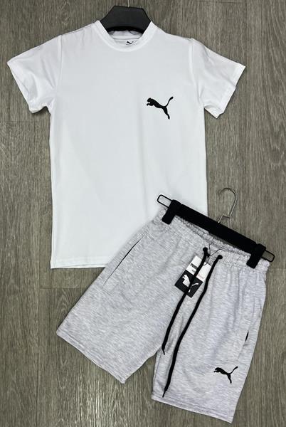 Костюм MMZ (9-13) 2024-2 white-green (лето)