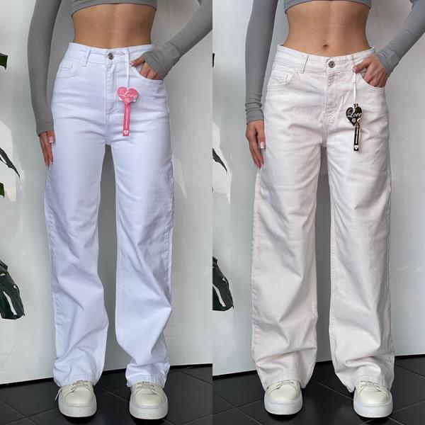 Джинсы Phi Hung (25-30) P54 white (деми)