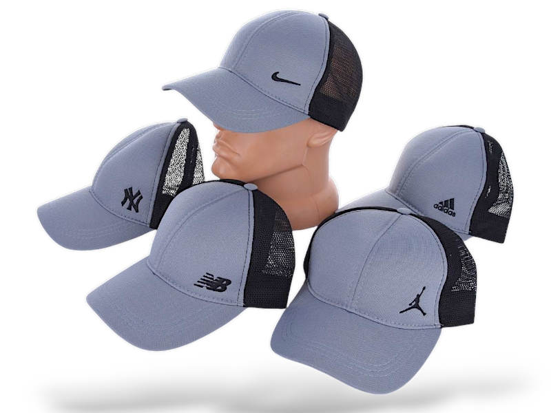 Кепка Viola (56-60) BK01-2 mix (лето)