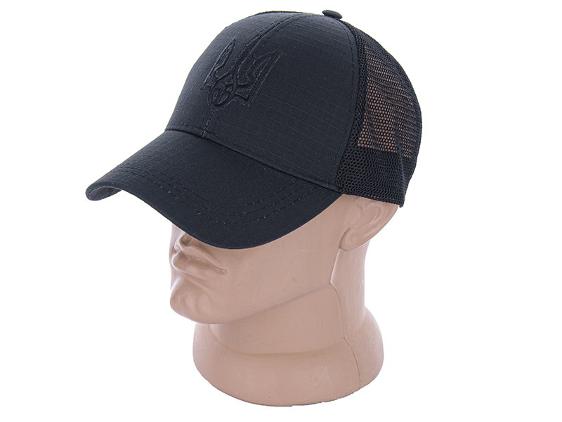 Кепка Viola (56-60) BK01-7 black (лето)