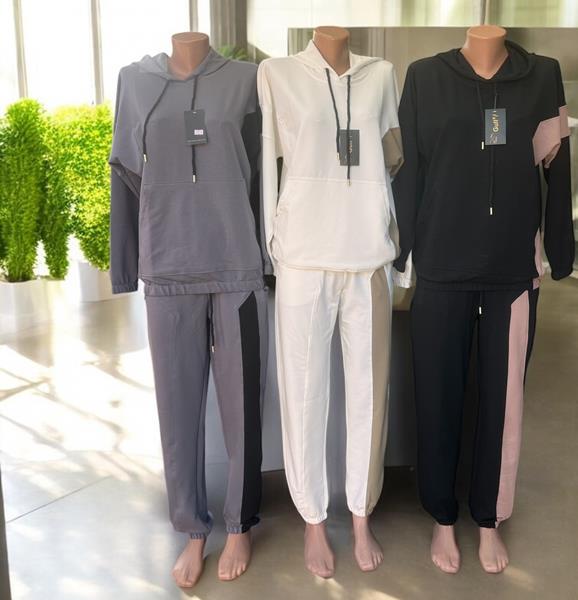 Костюм спорт Phi Hung (42-50) P110 black (деми)