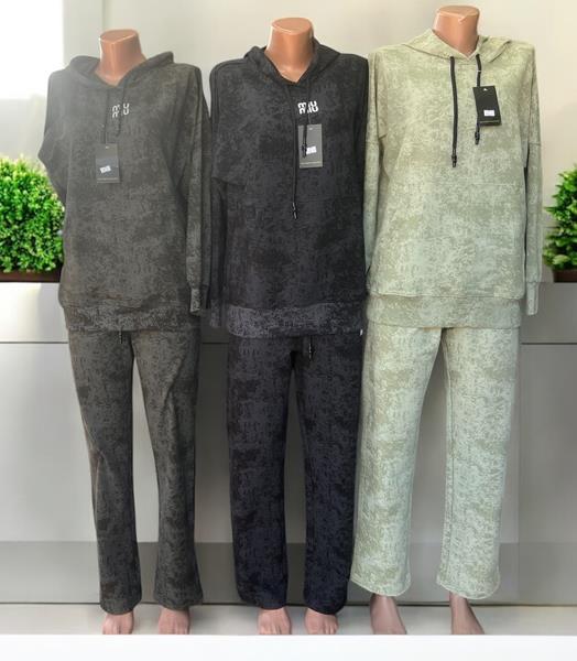 Костюм спорт Phi Hung (42-50) P92 black (деми)