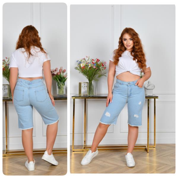 Бриджи Lady N (36-42) 1005-4 l.blue (лето)