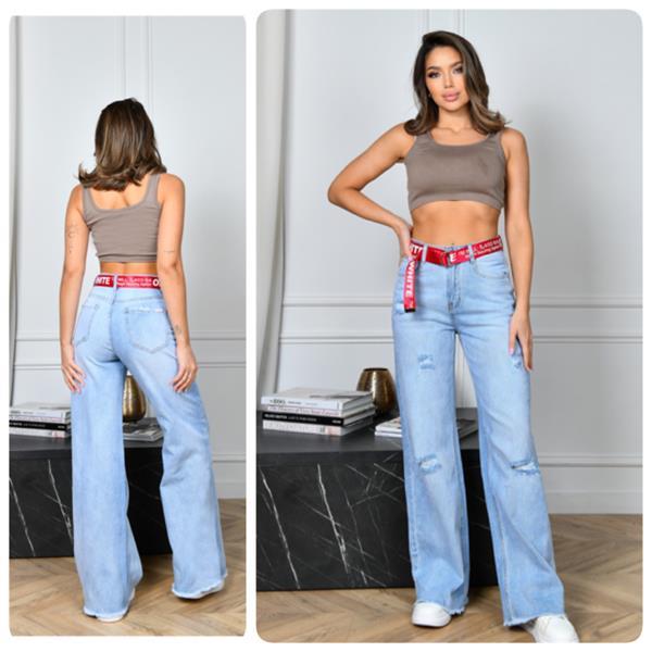 Джинсы Lady N (25-30) 780 l.blue (деми)