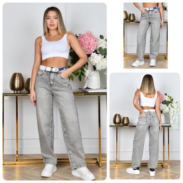 Джинсы Lady N (25-30) 796 grey (деми)