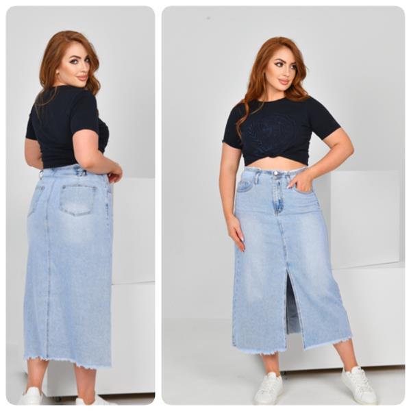 Юбка Lady N (25-30) 829 l.blue (лето)