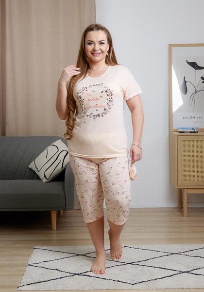 Костюм Vehuiah (2XL-4XL) VH28 beige (лето)