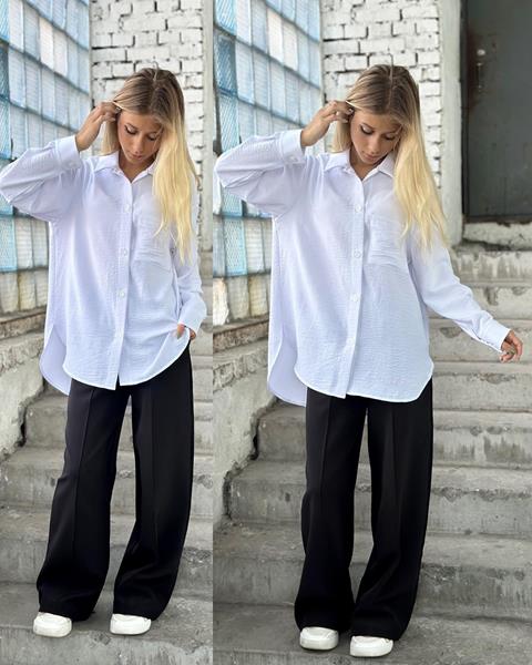 Рубашка Karolina (34-42) KR174 white (деми)