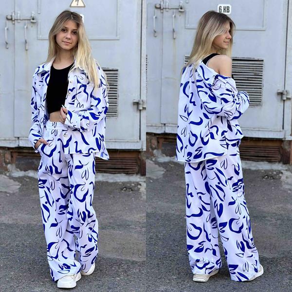 Костюм Karolina (34-42) KR181 white (деми)