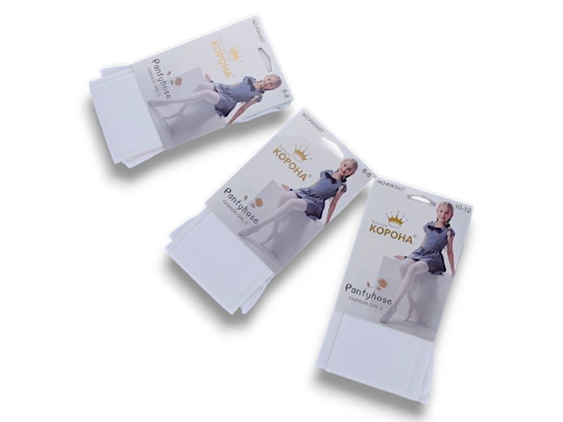 Колготы Jelzin (4-10) TW3507 white (деми)