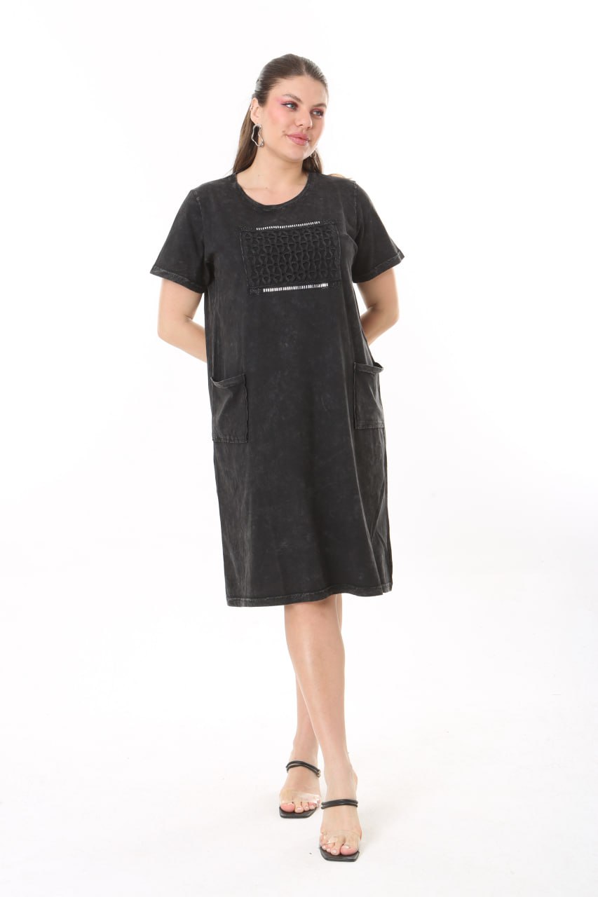 Платье Alberk (56-62) 4083 black (лето)