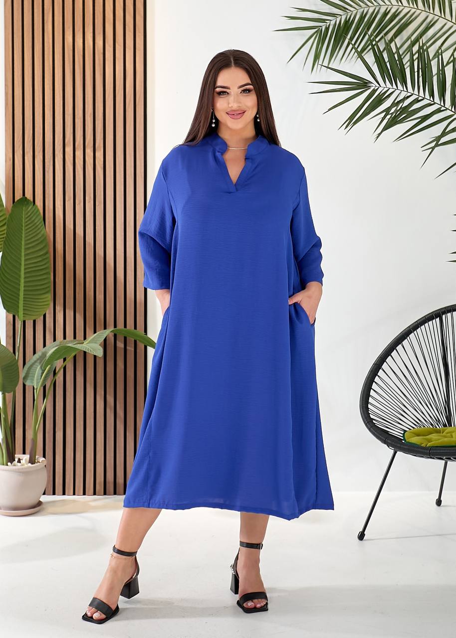 Платье BAT (52-60) 87 blue (лето)