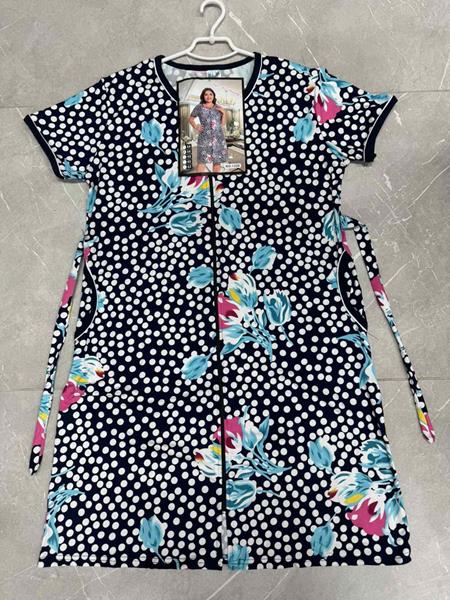 Халат Brilliant (54-62) 1320 black (лето)