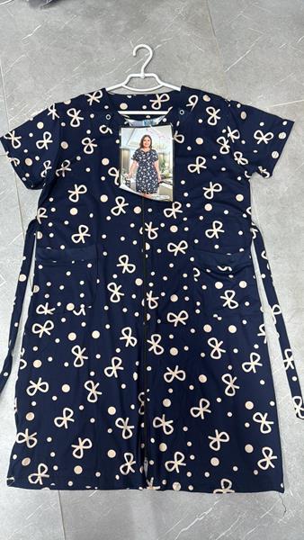 Халат Brilliant (54-62) 1327 navy (лето)