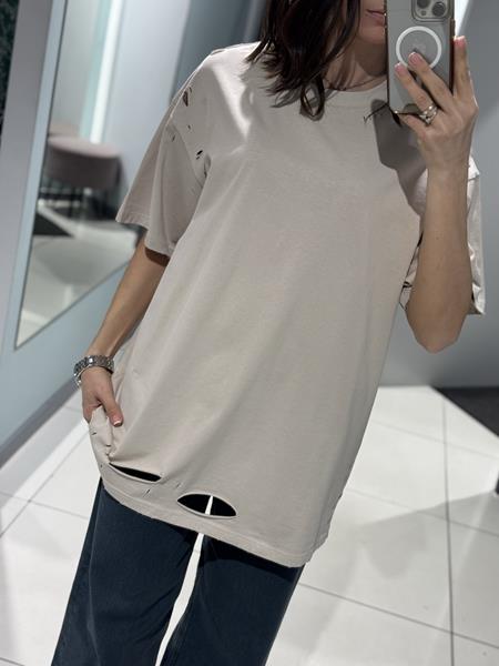 Футболка Comod (one size) 25396-1 beige (лето)