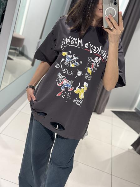 Футболка Comod (one size) 25396-22 d.grey (лето)