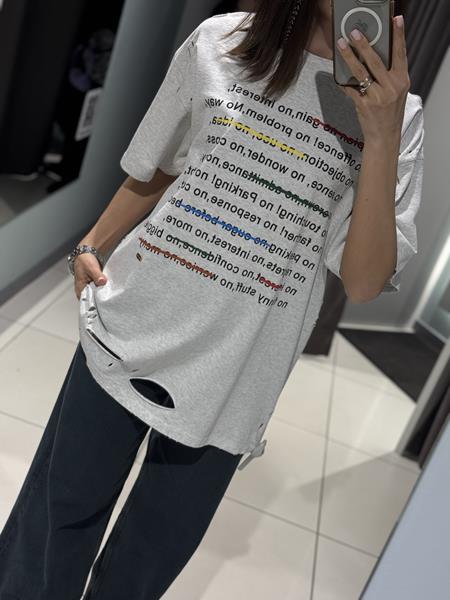 Футболка Comod (one size) 25396-24 l.grey (лето)