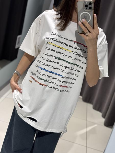 Футболка Comod (one size) 25396-24 white (лето)