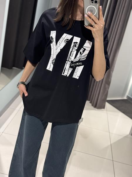 Футболка Comod (one size) 5209 black (лето)