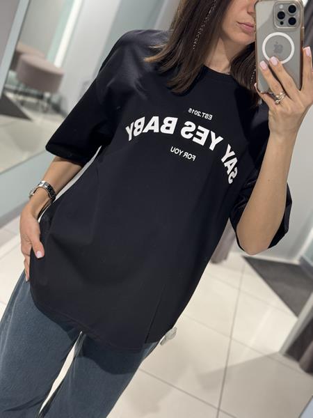 Футболка Comod (one size) 5213 black (лето)