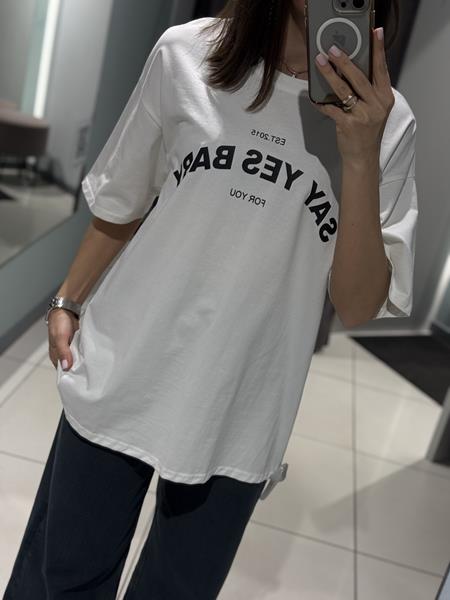 Футболка Comod (one size) 5213 white (лето)