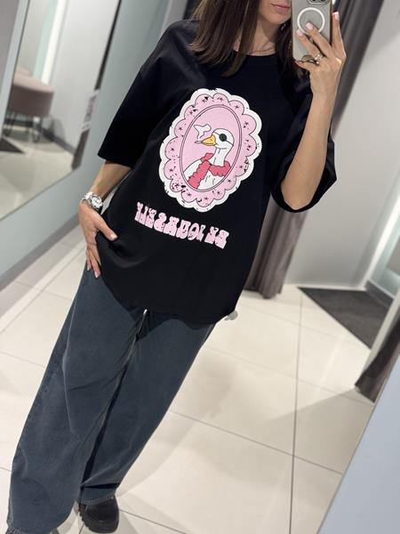 Футболка Comod (one size) 5227 black (лето)