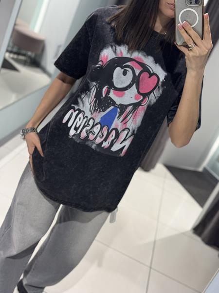 Футболка Comod (one size) 707 black (лето)