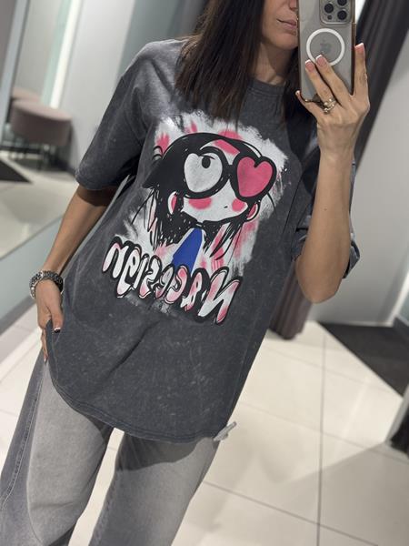 Футболка Comod (one size) 707 d.grey (лето)