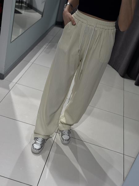 Штаны Comod (M-XL) 8815 milk (лето)