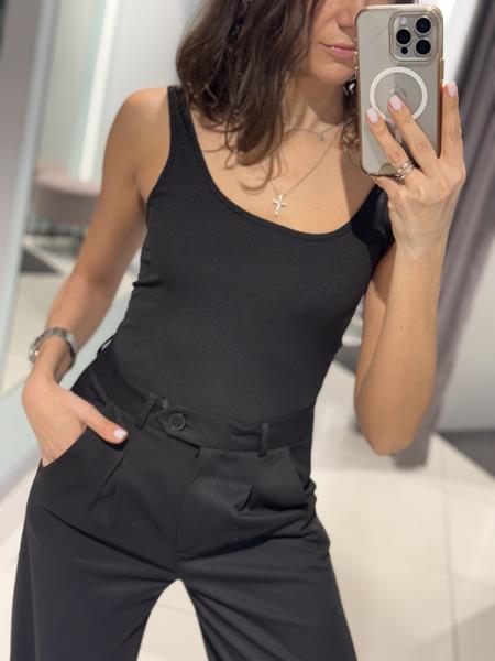 Боди Comod (S-L) CM4  black (лето)