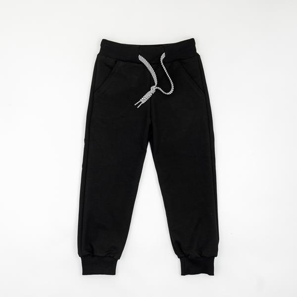 Штаны спорт Webi (116-140) 10-66-1 black (деми)