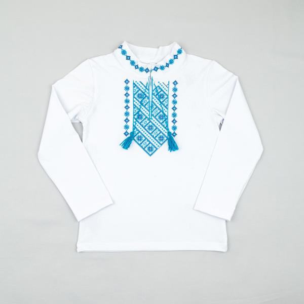 Вышиванка Webi (128-140) 15-01-1 white (деми)