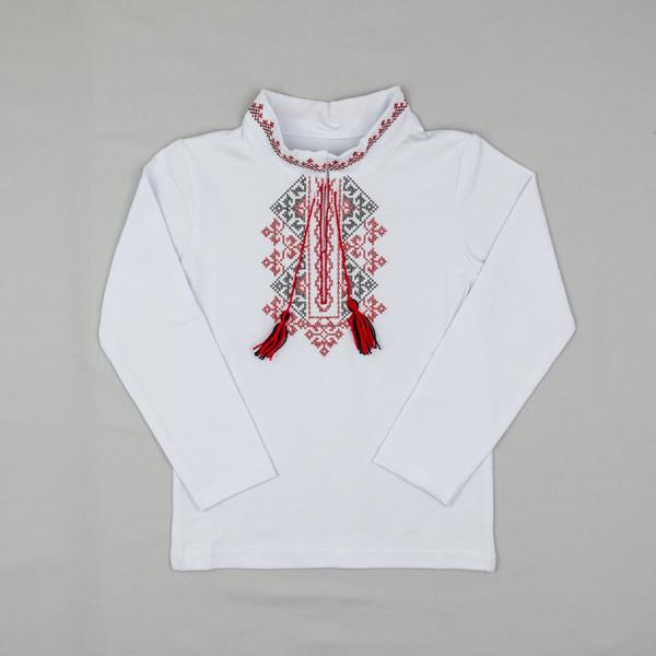 Вышиванка Webi (110-122) 15-01-6 white (деми)