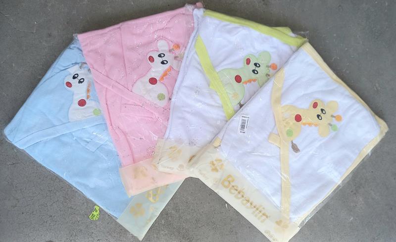 Полотенце Webi (80*90) WB13 white-peach (деми)