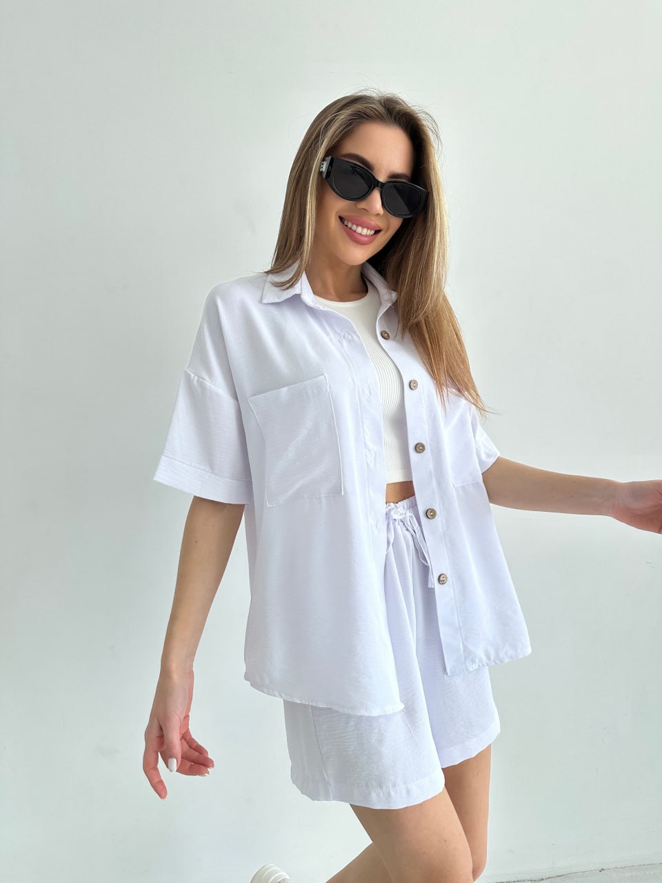 Костюм Sofi Cor (42-48) 9055 white (лето)