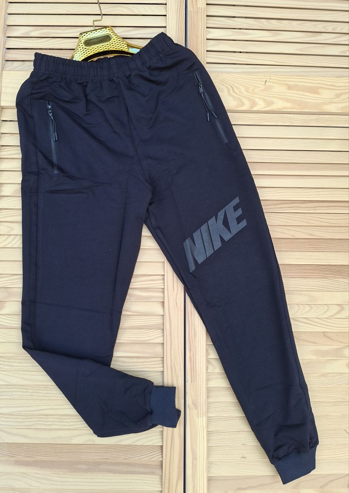 Штаны спорт Sport style (46-54) К11 navy (деми)