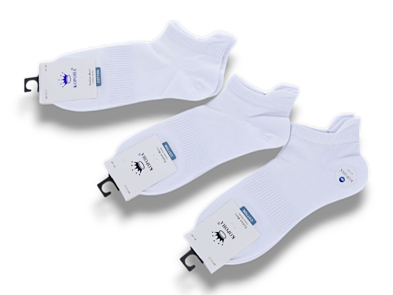 Носки Jelzin (41-47) AY111-7 white (лето)