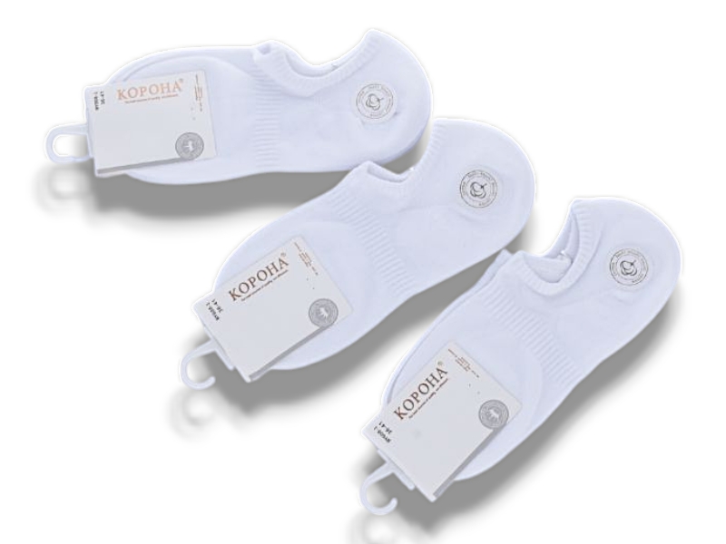 Носки Jelzin (36-41) BY608-1 white (лето)