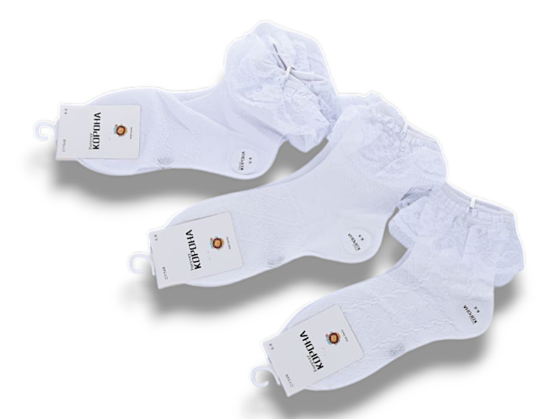 Носки Jelzin (4-6) CY548 white (4-6) (лето)