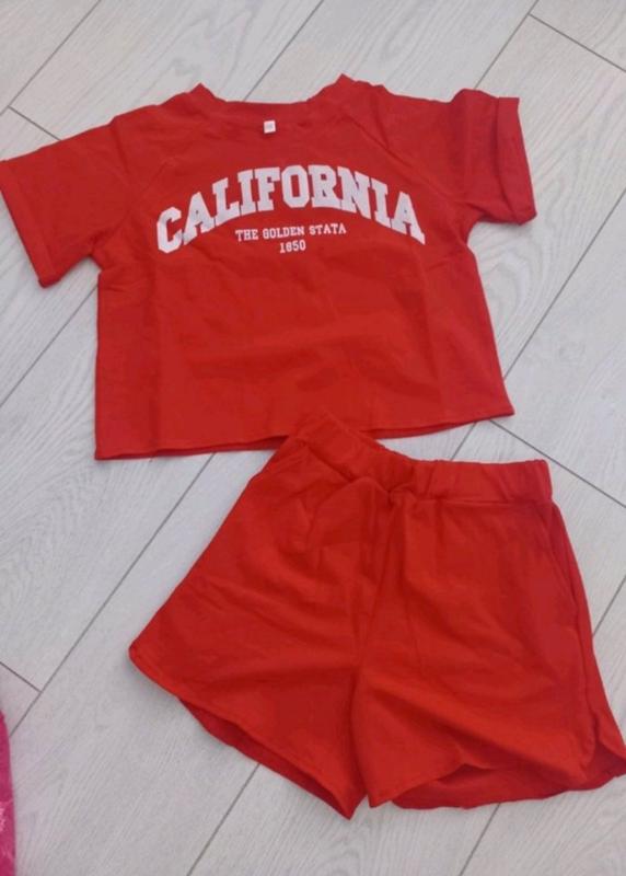 Костюм Ariamo (134-152) A48 red (лето)