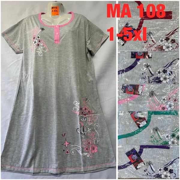 Ночнушка HomeWear (48-58) MA108 mix (лето)