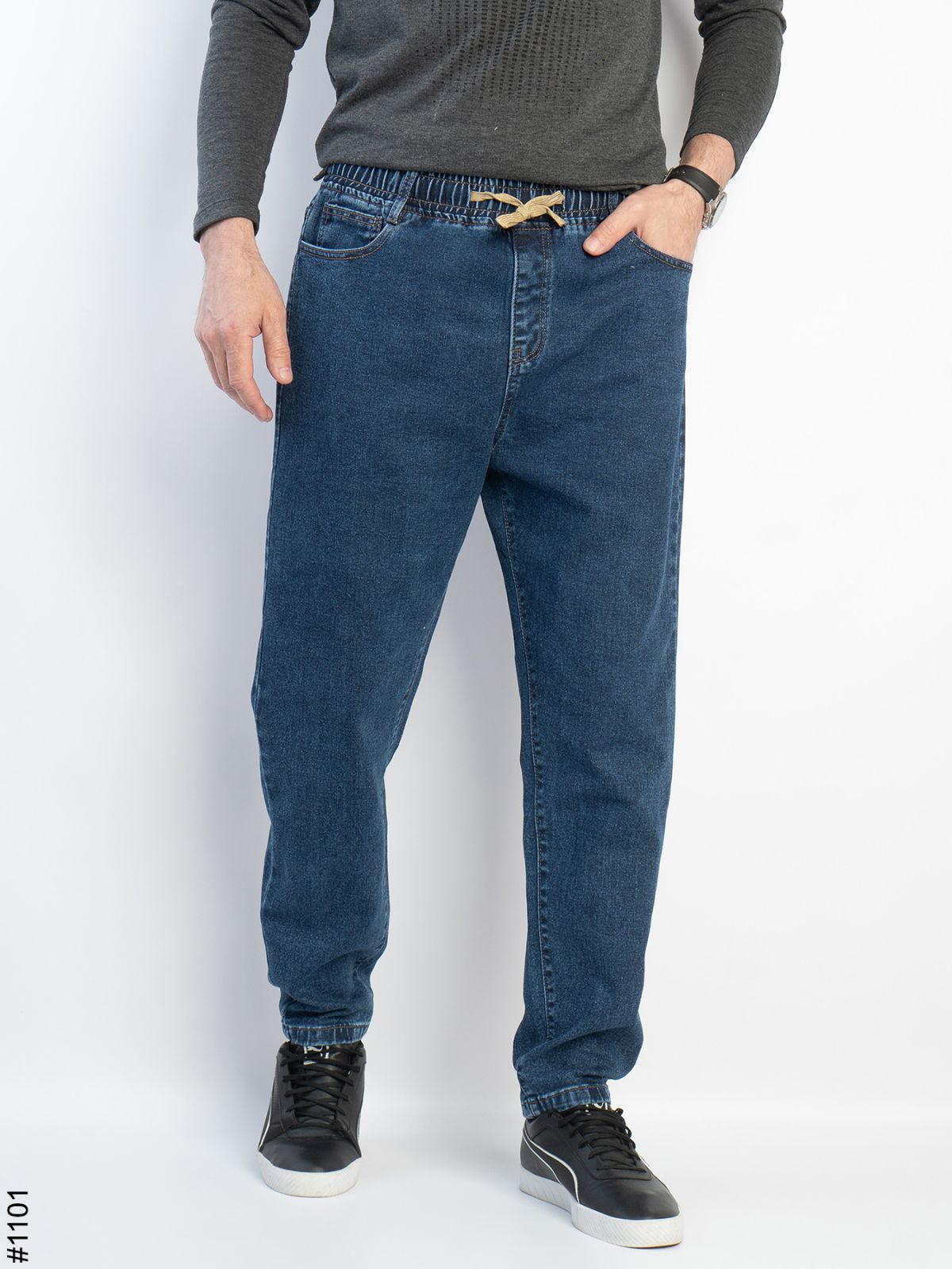 Джинсы God Baron (28-36) 1101 blue (деми)