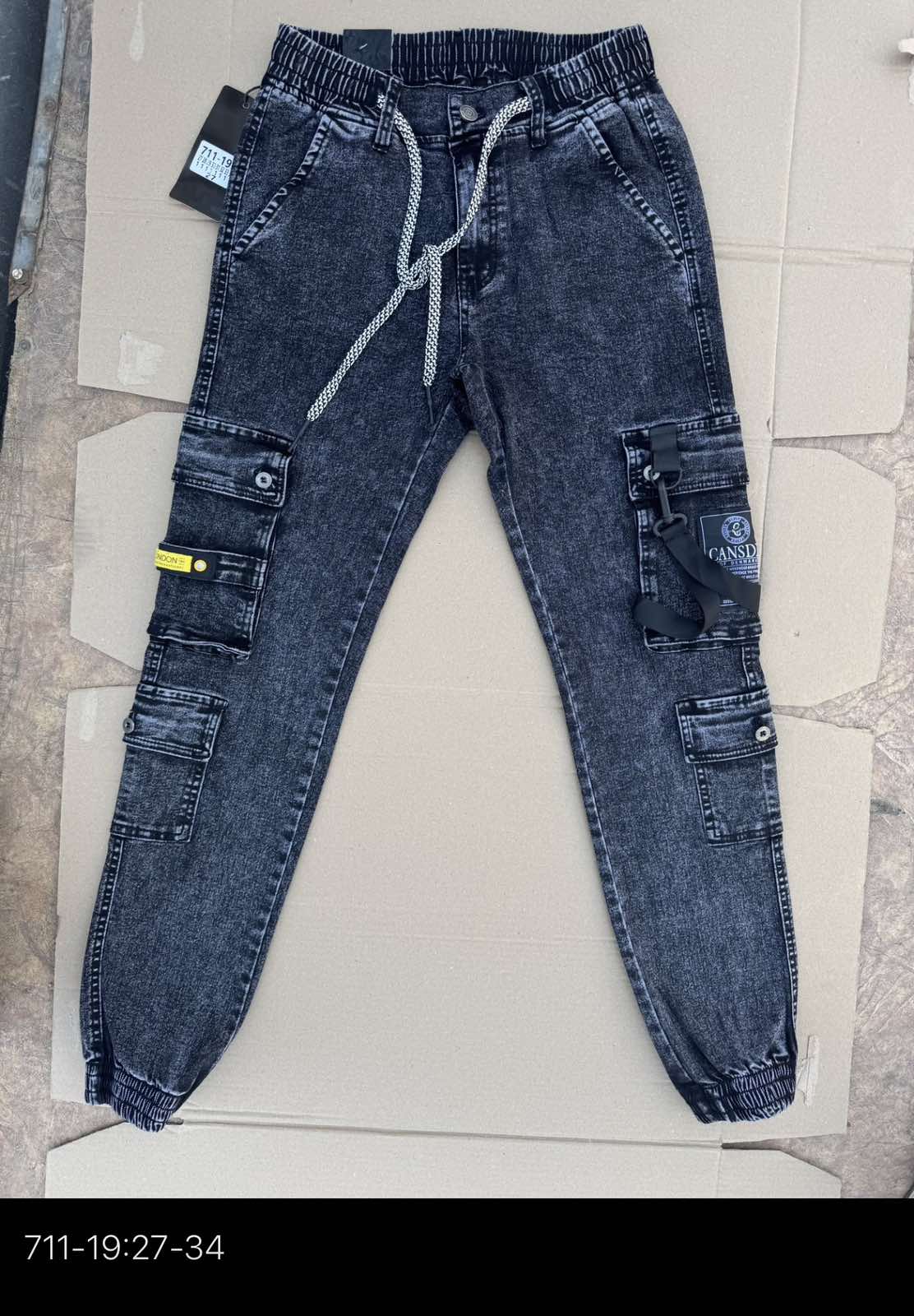 Джинсы God Baron (27-34) 711-19 blue (деми)