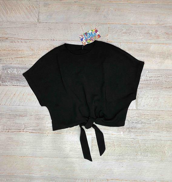 Топ LiMa kids (128-152) LM58 black (лето)