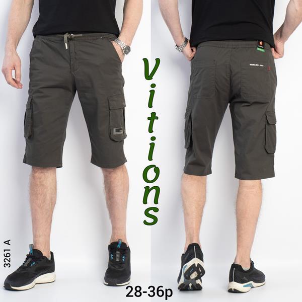 Бриджи Vitions (28-36) 3261A d.grey (лето)