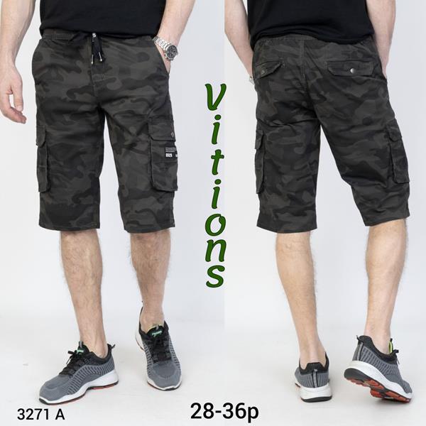 Бриджи Vitions (28-36) 3271A khaki (лето)
